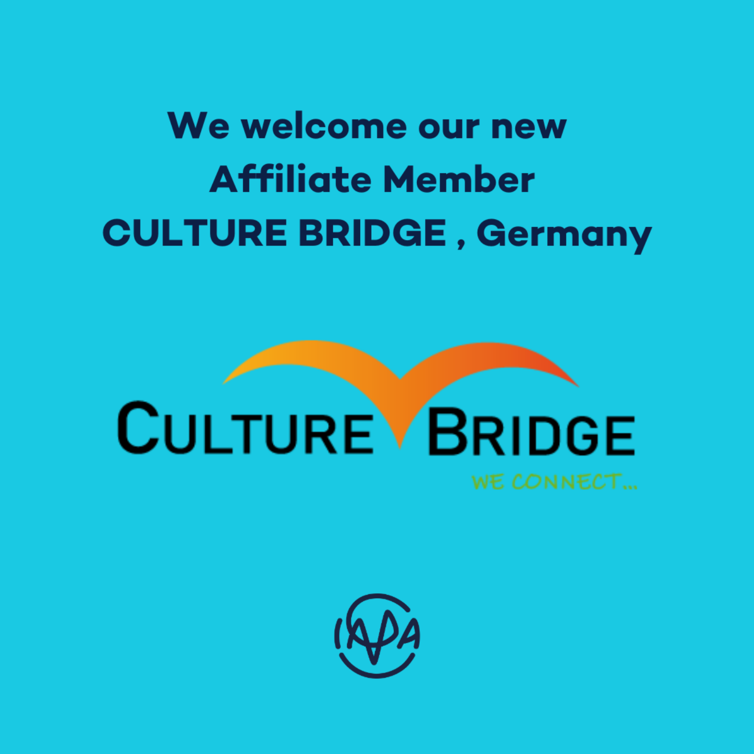 Welcome new Affiliate Member Culture Bridge, Germany