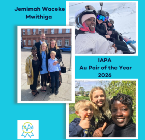 Jemimah Waceke Mwithiga from Kenya wins 2026 IAPA Au Pair of the Year Award
