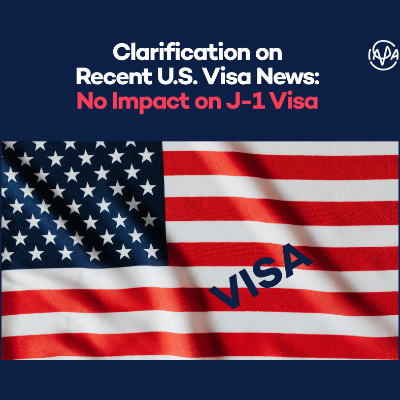 Clarification on Recent U.S. Visa News: No Impact on J-1 Visa