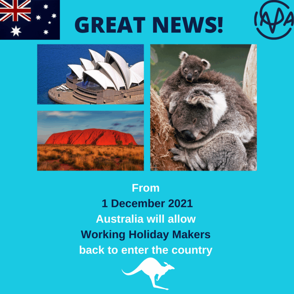 GOOD NEWS! Australia