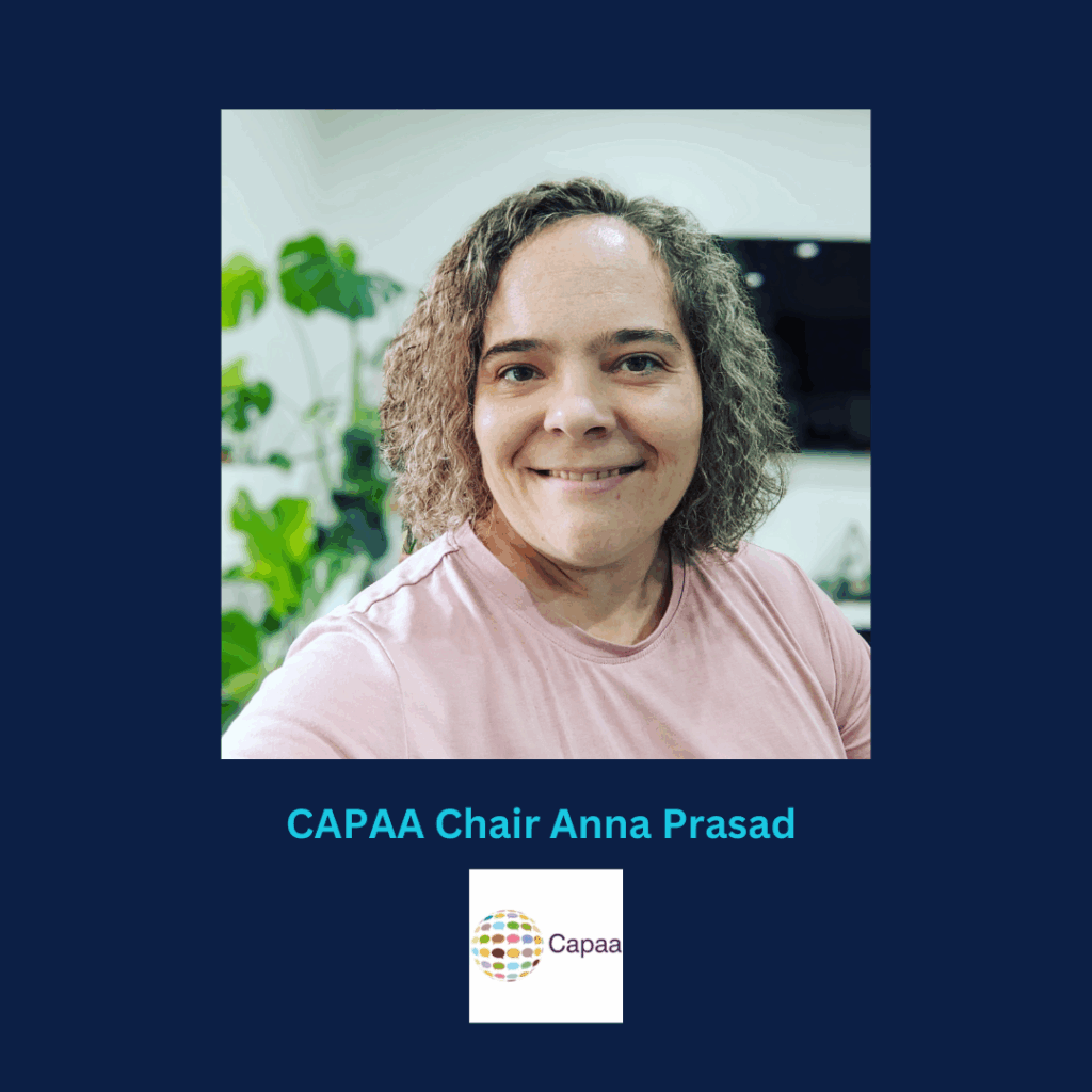 New CAPAA Chair Anna Prasad